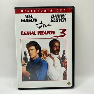 Lethal Weapon 3 Director's Cut DVD Mel Gibson Action Crime Movie Not Rated